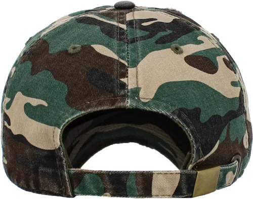 Vista 3 de KBETHOS - Gorra de béisbol ajustable, de algodón desgastado, vintage, unisex, estilo polo, camionero, para papá