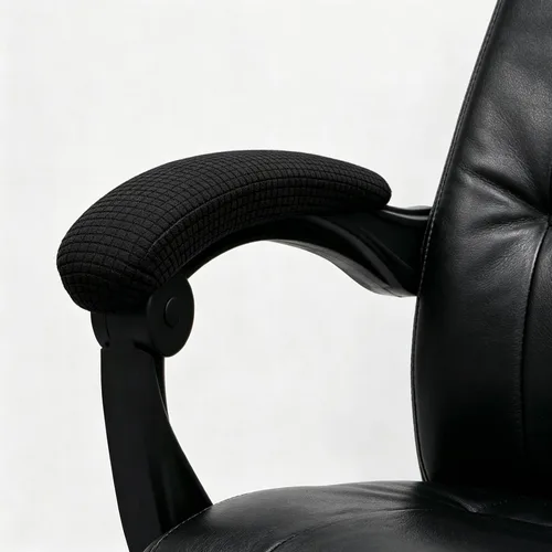 Vista 6 de Melaluxe Fundas para reposabrazos de silla de oficina, elásticas, extraíbles y lavables, fundas elásticas para reposabrazos de silla de escritorio