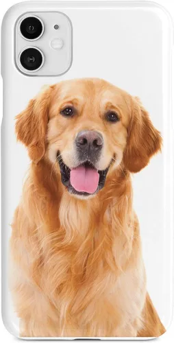 Vista 22 de Inspired Cases - Compatible con iPhone Xs Max - Funda protectora con textura 3D para Apple iPhone Xs Max - Golden Retriever