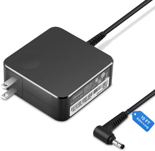 Vista 7 de Cargador compatible con computadora portátil Lenovo 65W 45W Adaptador de CA de punta redonda
