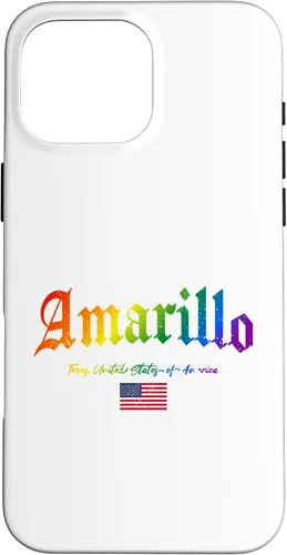 Vista 19 de iPhone 16 Amarillo Gothic Design Lgbtqai+ rainbow Version Case
