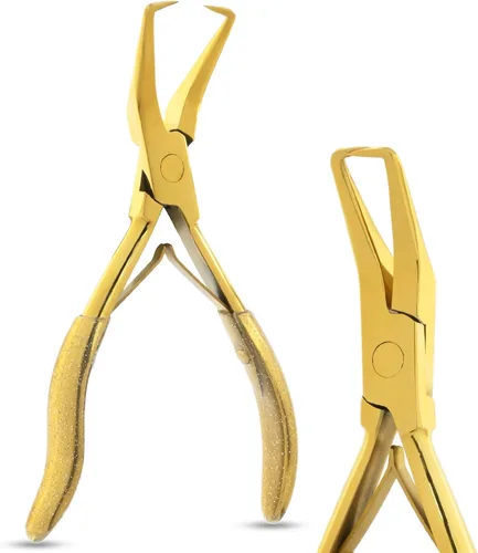 Vista 15 de Herramientas profesionales para extensiones de cabello, alicates para microenlaces y cuentas, removedor de microanillos, abridor de cuentas de 5.5