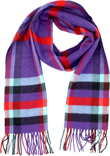 Vista 109 de Bufanda de invierno Achillea suave y cálida, de tartán, a cuadros, de cachemira, unisex