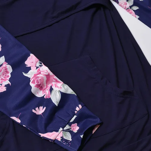 Vista 227 de GINKANA Sudadera con capucha para mujer, manga larga, lactancia materna, ropa casual