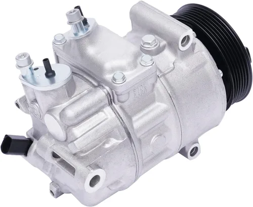 Vista 6 de Compresor de A/C para Audi A3 2005-2015 VW Golf Jetta Passat 1K0820859F 2006-2013 +Embrague