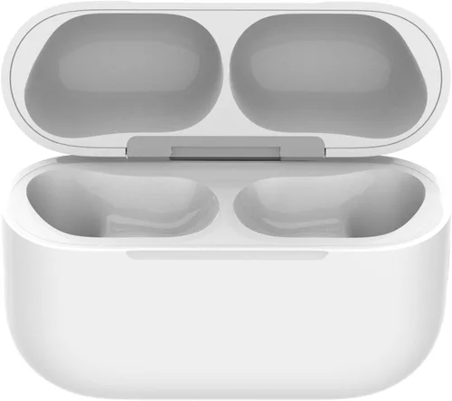 Vista 9 de Funda de carga de repuesto compatible con AirPods Pro1 y Pro2, funda de carga tipo C con botón de sincronización de emparejamiento Bluetooth de 670