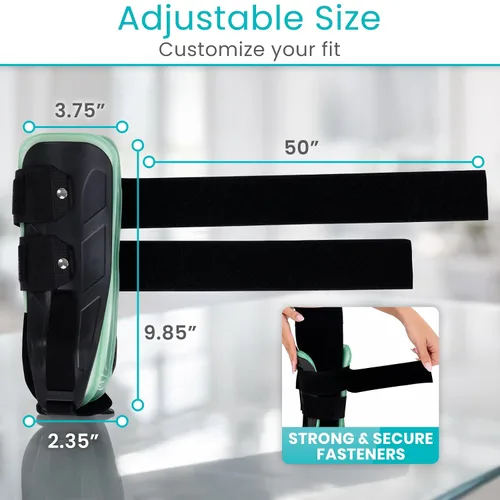 Vista 6 de Vive Estabilizador de estribo de tobillo – Estabilizador de gel de aire para esguince de tobillo, soporte para tendinitis para hombres y mujeres