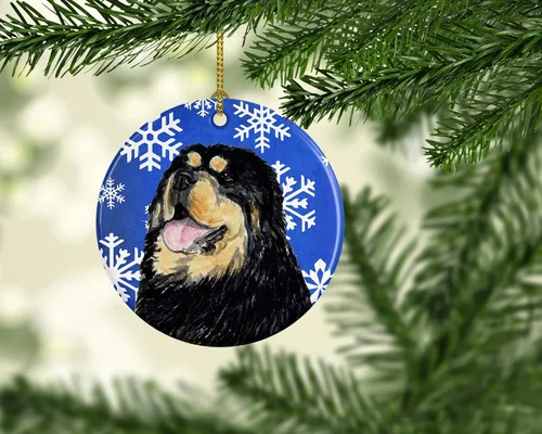 Vista 89 de Caroline's Treasures Cavalier Spaniel - Adorno de cerámica para colgar en el árbol de Navidad, para el hogar, Navidad, fiestas, regalo, 3 pulgadas