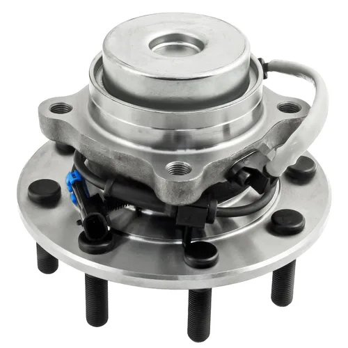 Vista 26 de Detroit Axle - Par de cojinetes de rueda delantera/trasera para Ford Edge 11-14, 09-19 Flex, 13-19 Police Interceptor Sedan, 14-18 Police Sedan