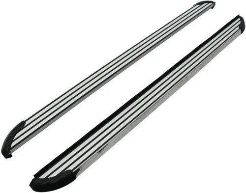 Vista 3 de Estribos compatibles con Nissan X-Trail/Rogue 2014-2019 escalones laterales 2 pedales barras de paso protector de coche