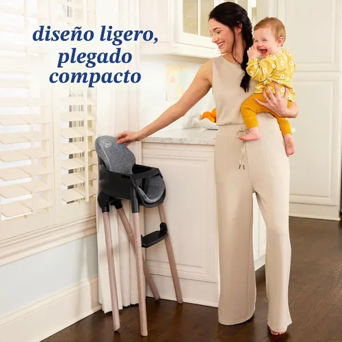 Vista 5 de Graco Ready2Dine DLX - Silla alta 4 en 1, color Hazen