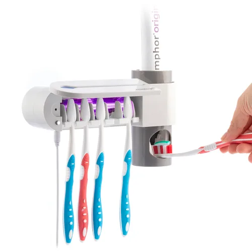 Vista 7 de Esterilizador UV de Cepillos Dentales con Soporte y Dispensador de Dentífrico Smiluv InnovaGoods