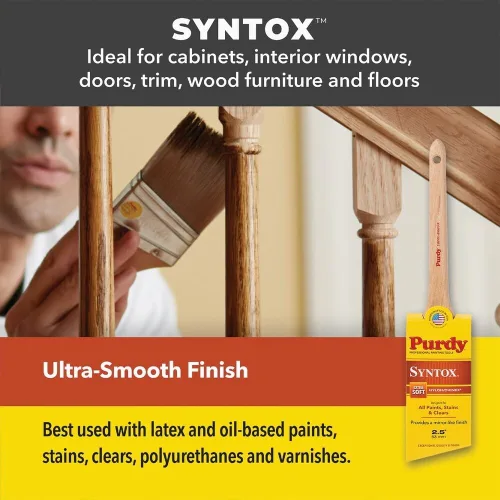 Vista 2 de Purdy 144403620 Syntox Series - Brocha de pintura angular, 2 pulgadas