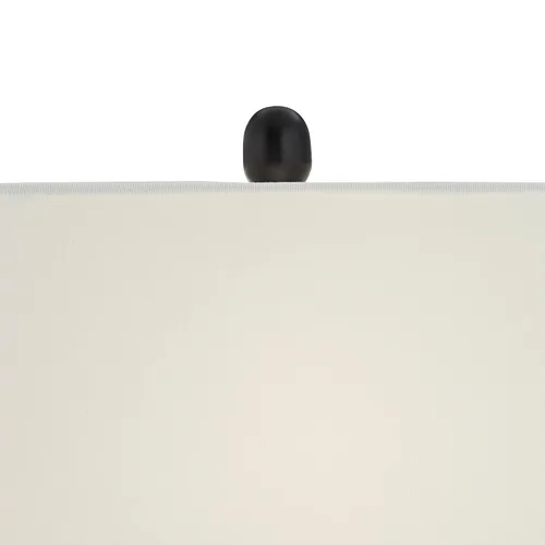 Vista 7 de 360 Lighting Roxie - Lámpara de mesa grande de 31 pulgadas con USB (2 unidades), color negro