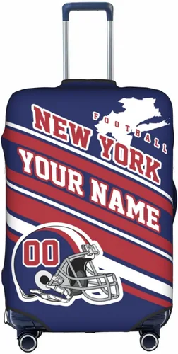 Vista 16 de Fundas de equipaje personalizadas con nombre y número, funda de maleta lavable elástica personalizada para equipaje, Arizona, Fútbol