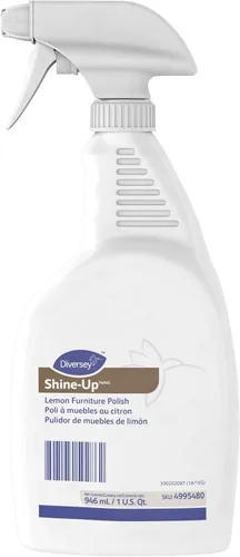 Vista 7 de Diversey Shine Up Lemon - Esmalte para muebles, listo para usar, 32 onzas Wood Furniture, Shine Restoration, Fingerprint Removal, Smudge Removal