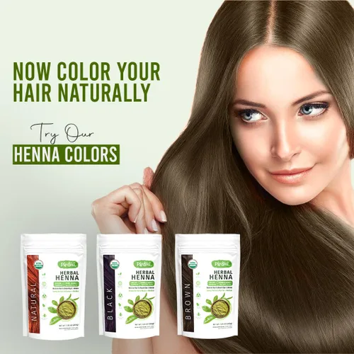 Vista 7 de Pardesi Henna Brown orgánico 7.05 oz - Tinte natural para el cabello y tratamiento acondicionador Halal, sin OMG, vegano Sin productos químicos