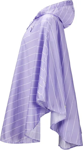 Vista 3 de QZUnique Chamarra para la lluvia resistente al agua, estilo alas de murciélago. Poncho, impermeable
