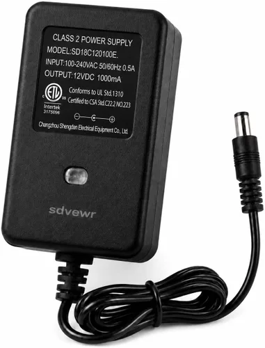Vista 6 de Cargador de batería de 12 V para autos de paseo universal, cargador de repuesto compatible con ruedas eléctricas, hoverboard, Kid Trax, Dynacraft