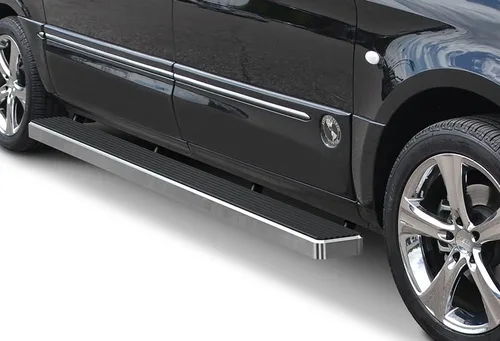 Vista 15 de APS Estribos de 6 pulgadas negro mate compatibles con Mercedes-Benz Metris 2016-2023 Cargo Van de 3 puertas