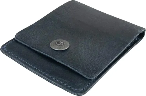 Vista 11 de Hide & Drink, Cartera vertical con bolsillo frontal con ranura para tarjetas, almacenamiento compacto para billetes, tarjetero, cuero de grano