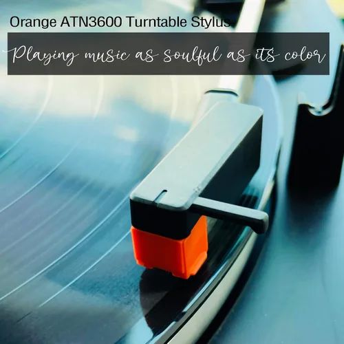 Vista 6 de Diamond - Lápiz de repuesto para tocadiscos ATN3600 ATN91, agujas para tocadiscos compatibles con tocadiscos Audio-Technica AT-PL50, AT-LP60