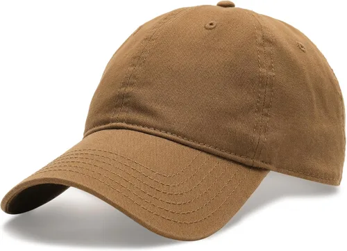 Vista 17 de FURTALK Gorra de béisbol unisex de algodón lavado sin estructura, ajustable, estilo vintage Beige