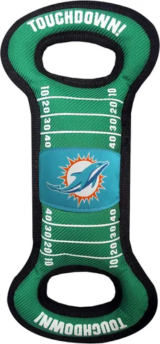 Vista 27 de Juguete para perros de campo de fútbol americano de la NFL con chirriador. - CARDENALES DE ARIZONA - Para tirar, lanzar y buscar. - Juguete
