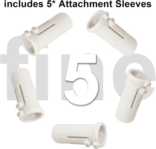 Vista 4 de deawater 4140-791-7207 41407917207 Funda de fijación, 5 unidades de repuesto de manguito de tubo de accionamiento compatible con Stihl Kombi System