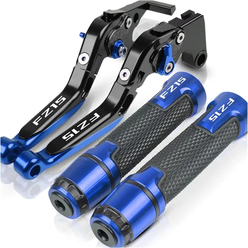 Vista 20 de SCUUBE Motorcycle CNC Accessories Adjustable Folding Extendable with A Brake Clutch Levers Handlebar Hand Grips Ends for Yama&ha FZ150I FZ 150I
