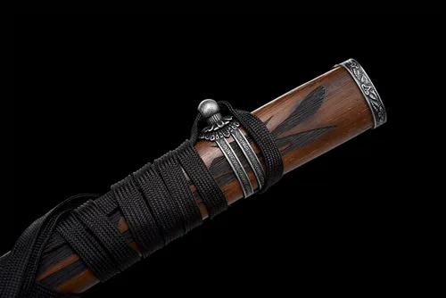 Vista 7 de Sekiro: Shadows Die Twice Cosplay Hecho a mano Real Katana Espada japonesa Samurai Espada 9260 Primavera Acero