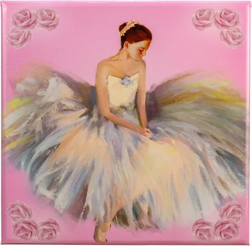 Vista 4 de The San Francisco Music Box Company Caja de música con bailarina de un cajón