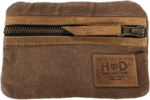 Vista 10 de Hide & Drink, Estuche de bolsillo multiherramientas, Bolsa compacta multiusos con cremallera para artículos de diario (EDC), Mini estuche