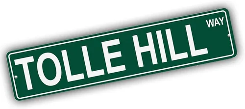 Vista 72 de Ohio Mountains Pick Your Mountain Compatible/repuesto para Acme Hill United States Mountain aluminio metal metal metal estilo letrero de calle
