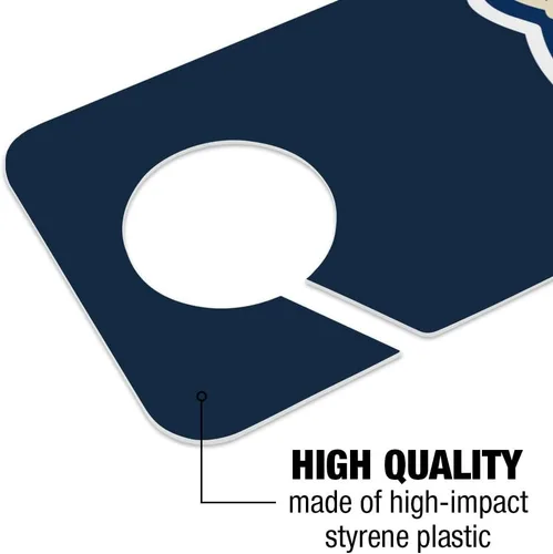 Vista 2 de Bob Jones University Primary Logo Plastic Door Knob Hanger Sign - Imagen