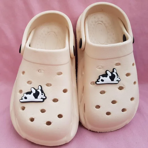 Vista 5 de HAVIPRO Dijes para zapatos de perro Dijes para zapatos de perro Bulldog francés para hombres, mujeres, niños y niñas Dijes de decoración de zapatos