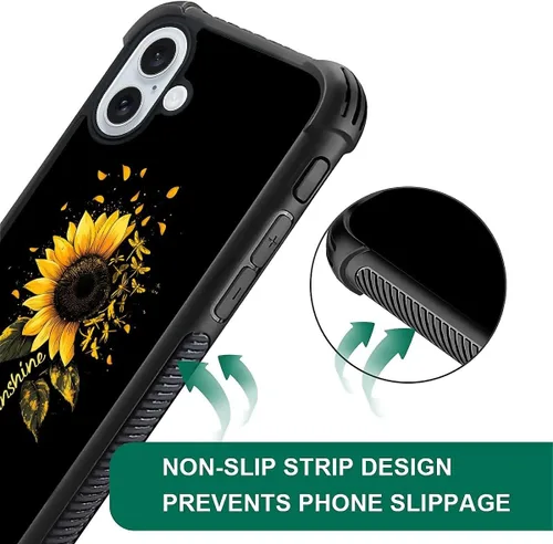 Vista 812 de Funda compatible con iPhone 15, diseño de elefantes africanos, diseño increíble a prueba de golpes, antiarañazos, carcasa trasera de policarbonato