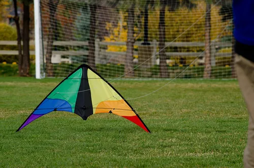 Vista 6 de in The Breeze 48-inch Stunt Kite, Dual Line, Framed Kites for Beginner to Intermediate Sport Kite Flyers