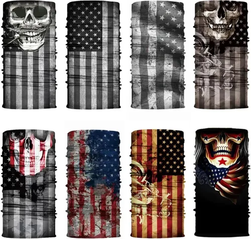 Vista 2 de Neck Gaiter Balaclava Bandana Face mask, Sun Wind protection, Cycling, Running, Hiking Sports, for Men & Women