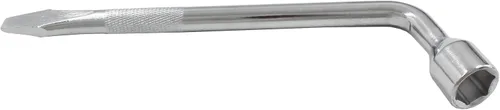 Vista 5 de Piutouyar Llave de neumático de repuesto para automóvil de 0.827 in, llave de neumático resistente, herramienta de reparación en forma de L