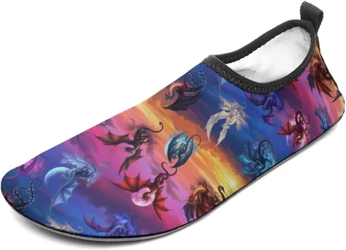 Vista 11 de Aqua Socks for Swim, Non Slip Quick Dry Water Shoes for Adults Pool Surfing
