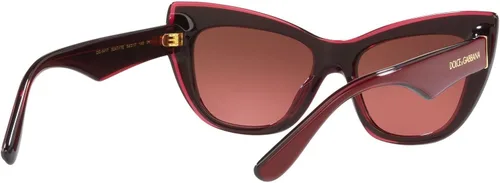 Vista 8 de Dolce & Gabbana Gafas de sol DG 4417 32477E BurdeosTransparente Burdeos, Varios