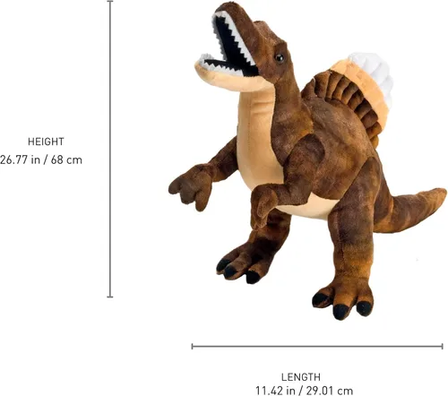 Vista 4 de Wild Republic - Peluche de dinosaurio, regalo para niños, dinosaurio de 10 pulgadas