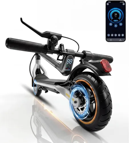 Vista 11 de Patinetes eléctricos – Scooter eléctrico para adultos, motor de 500 W/1000 W/1500 W, 18/21/25 MPH máximo, rango de 21/28 millas, control