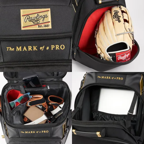 Vista 4 de Rawlings Rawlings Bolso de Equipo de Colección Dorada Béisbol/Sóftbol Múltiples Estilos