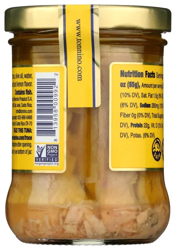 Vista 3 de Tonnino Filetes de atún con limón y pimienta en aceite de oliva, 6.7 onzas, 3