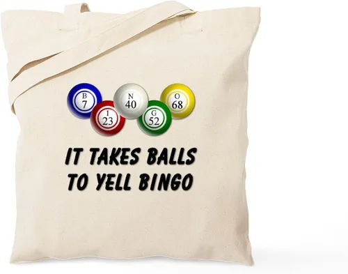 Vista 18 de CafePress Bingo Lingo Tote Bag Natural Canvas Tote Bag, Bolso de compras de tela, Caqui