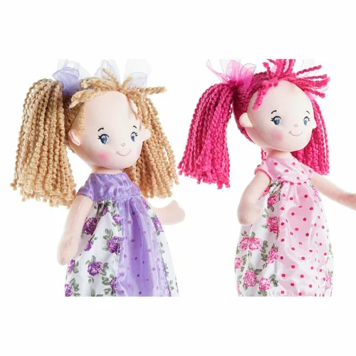 Vista 5 de Muñeca de Trapo DKD Home Decor (20 x 8 x 30 cm) (2 Unidades)