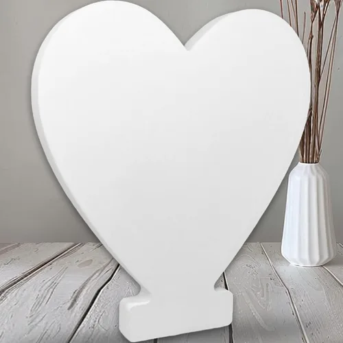 Vista 26 de AOCEAN Letras de madera grandes blancas de 12 pulgadas, letras de madera sin terminar para decoración de pared, letras decorativas de pie