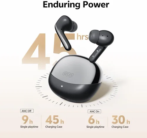 Vista 5 de QCY MeloBuds N60 Auriculares inalámbricos con cancelación de ruido